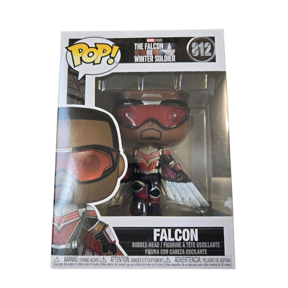 Funko Pop Marvel Falcon #812 The Falcon and the Winter Soldier Bobble Head